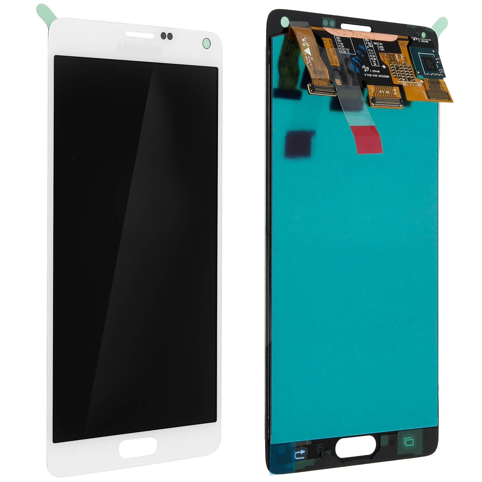 (Service Pack) LCD With Digitiser For Samsung N910F Galaxy Note 4 White